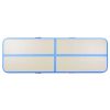 Inflatable Gymnastics Mat with Pump 157.4"x39.3"x3.9" PVC Blue